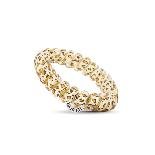 Spiral Hair Coils | Large | Leopard Hair Ties