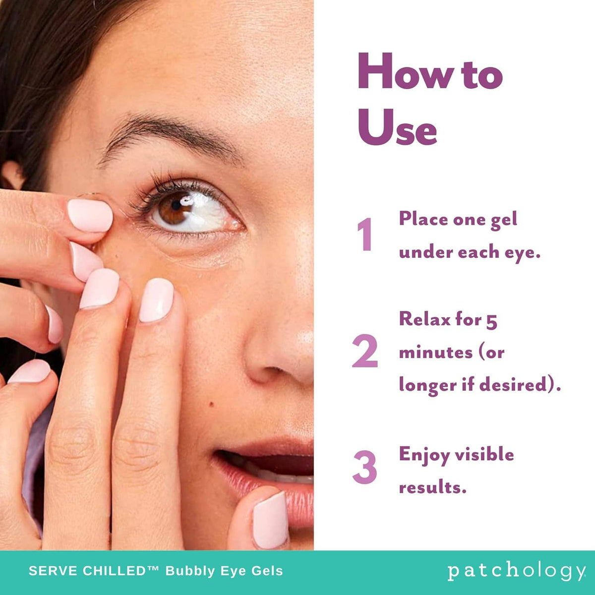 UNDEREYE Bubbly Brightening Eye Gels Under Eye Patches