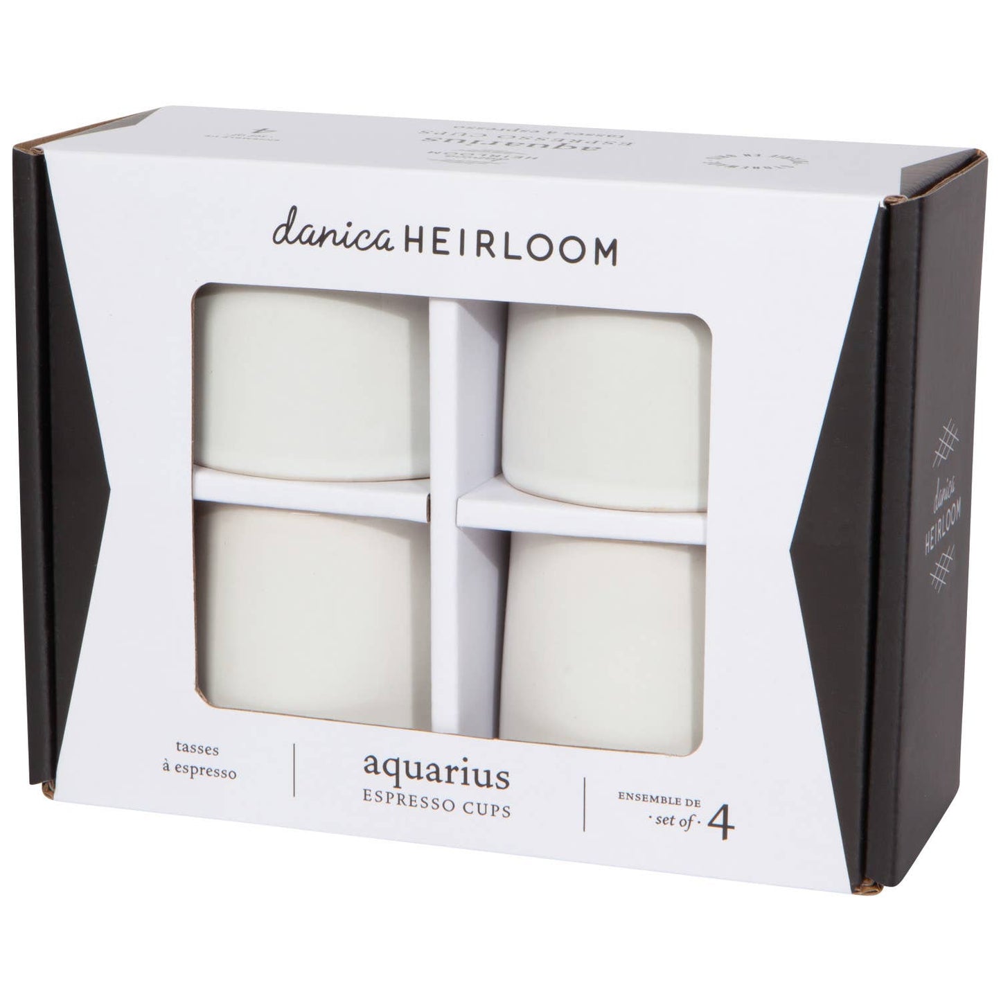 Aquarius Oyster Espresso Cups Set of 4