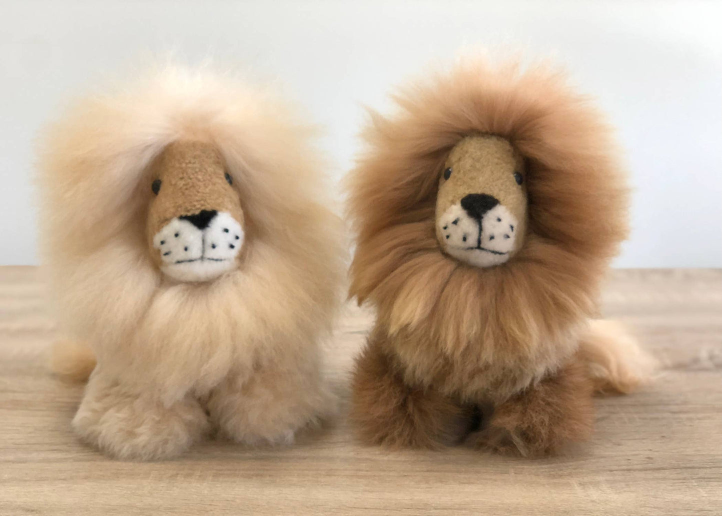 Alpaca Stuffed Animal - Small Lion