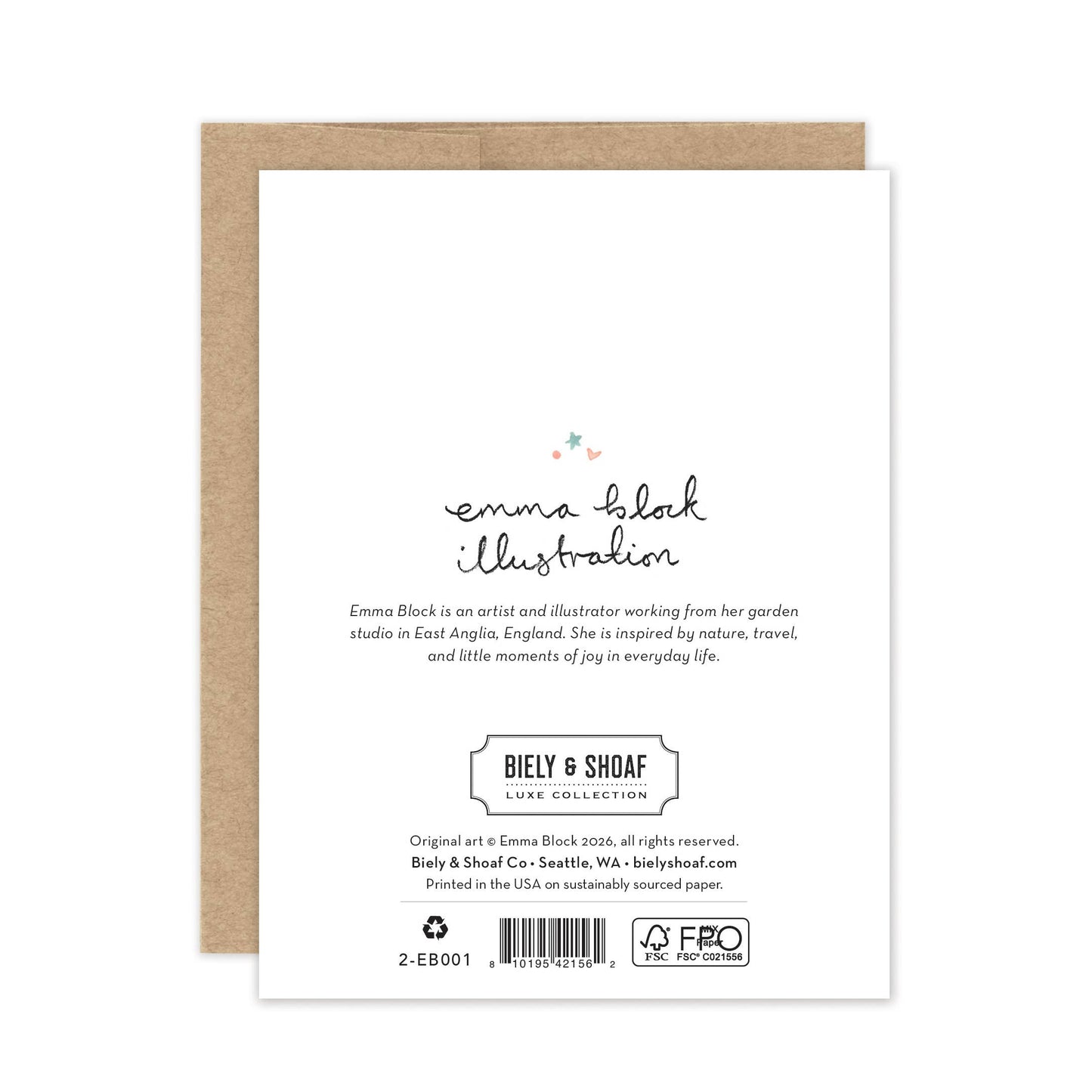 Clothesline Baby - Luxe A2 Card
