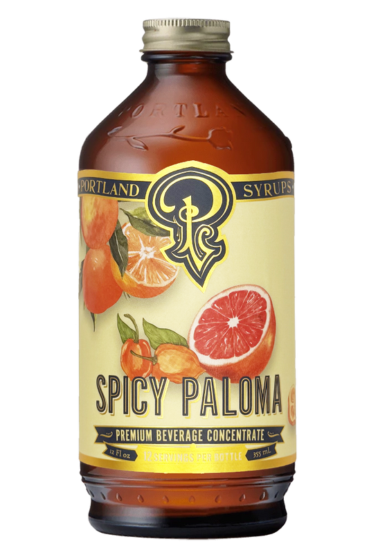 Spicy Paloma Syrup 12oz - cocktail / mocktail / Coffee / Tea