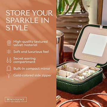 Plush Velvet Square Jewelry Box