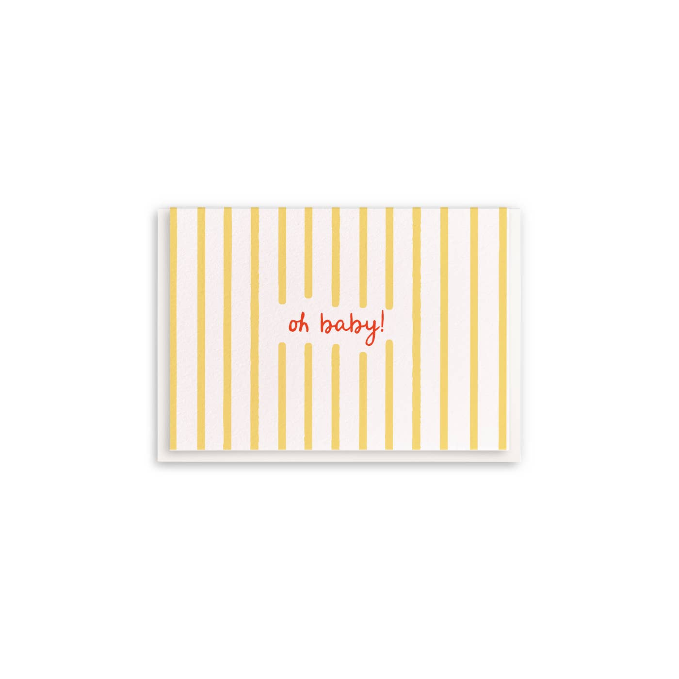 Baby Stripes - Enclosure Greeting Cards
