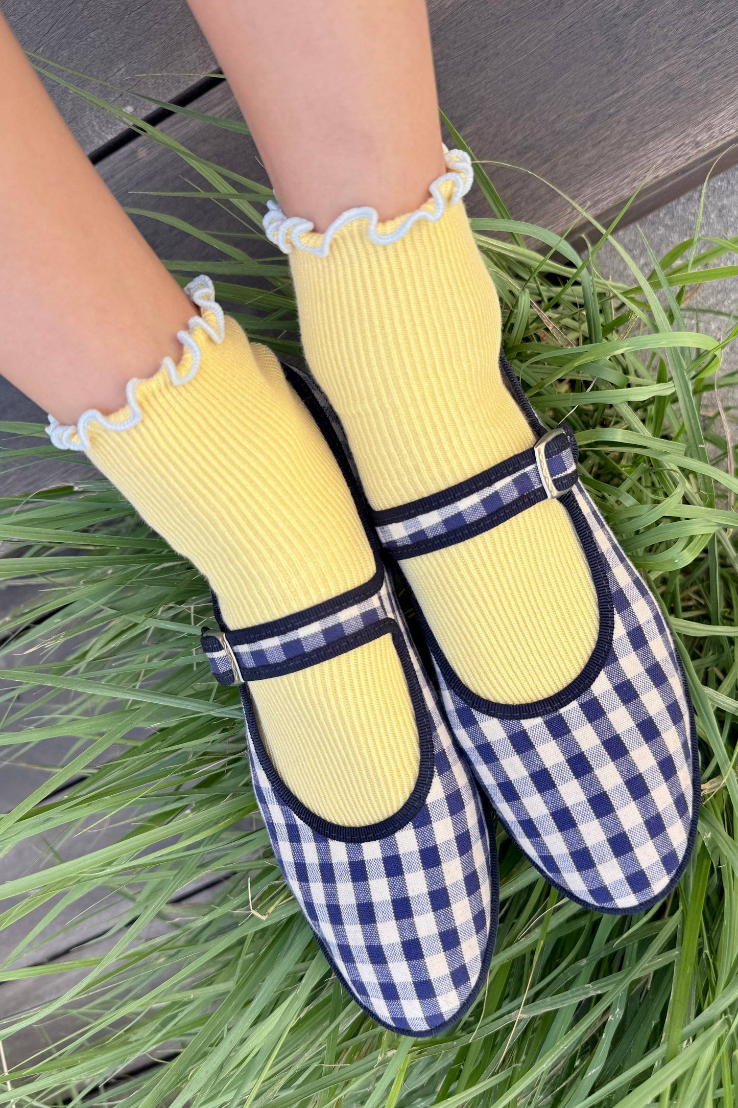 The Petite Ruffled Modal Socks (wholesale)