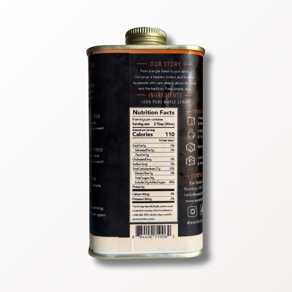Sticky Dark Maple Syrup