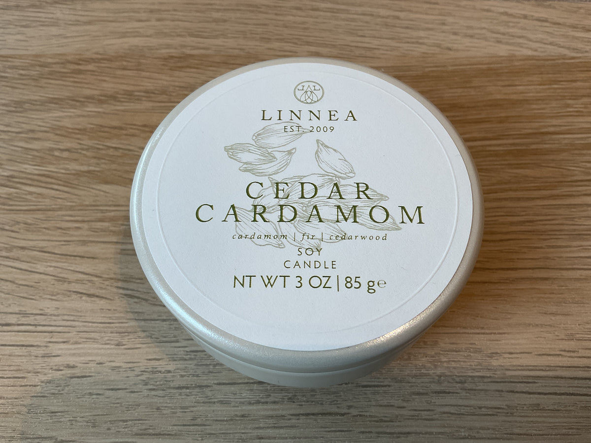 Linnea - Cedar Cardamom 3oz candle