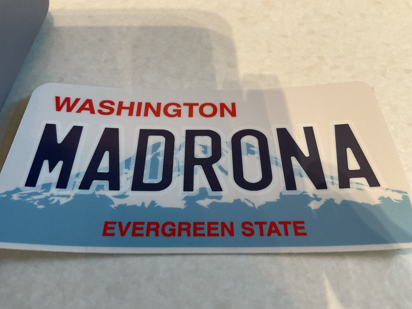 Sticker - Madrona license