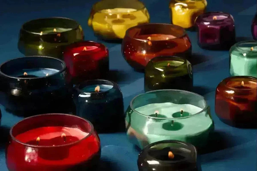 Paddywax - Basalt Yellow Glass Candle