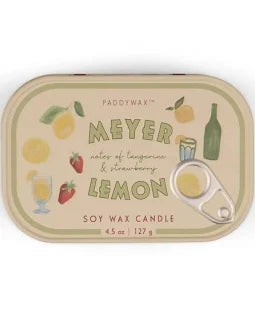 BISTRO 4.5 OZ PRINTED TIN -MEYER LEMON